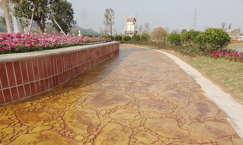 壓花地坪