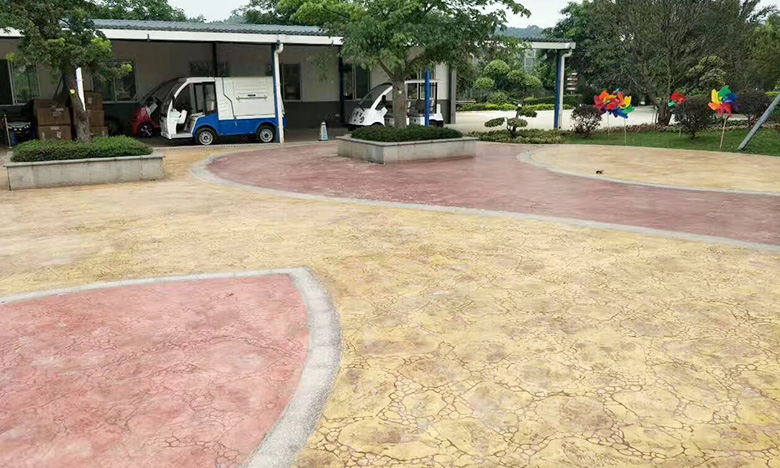 壓花地坪