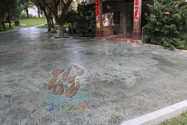 壓花地坪 壓花地坪