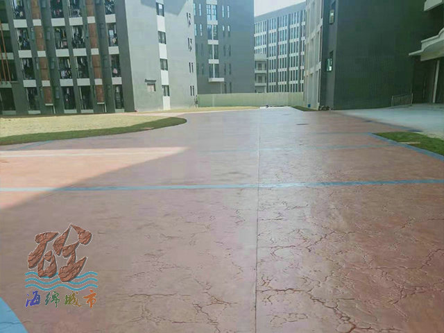 藝術(shù)壓模地坪