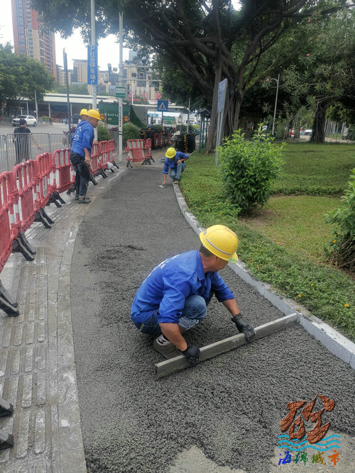 彩色透水地坪