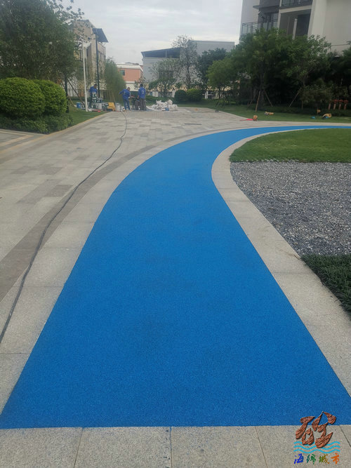 彩色透水瀝青路面